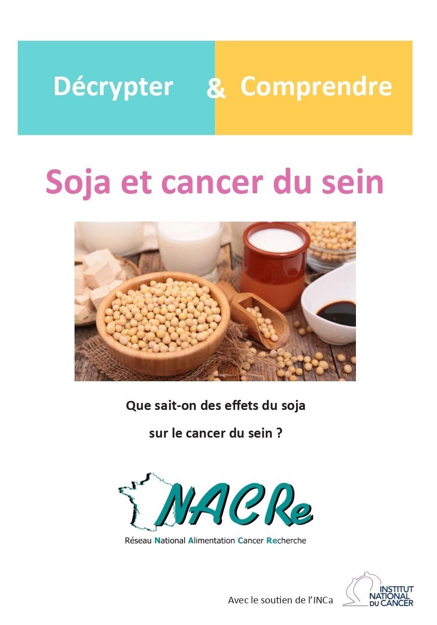 Réseau NACRe - Réseau Nutrition Activité physique Cancer Recherche -  Compléments alimentaires à base de bêta-carotène et cancer