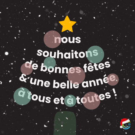 Joyeuses fêtes